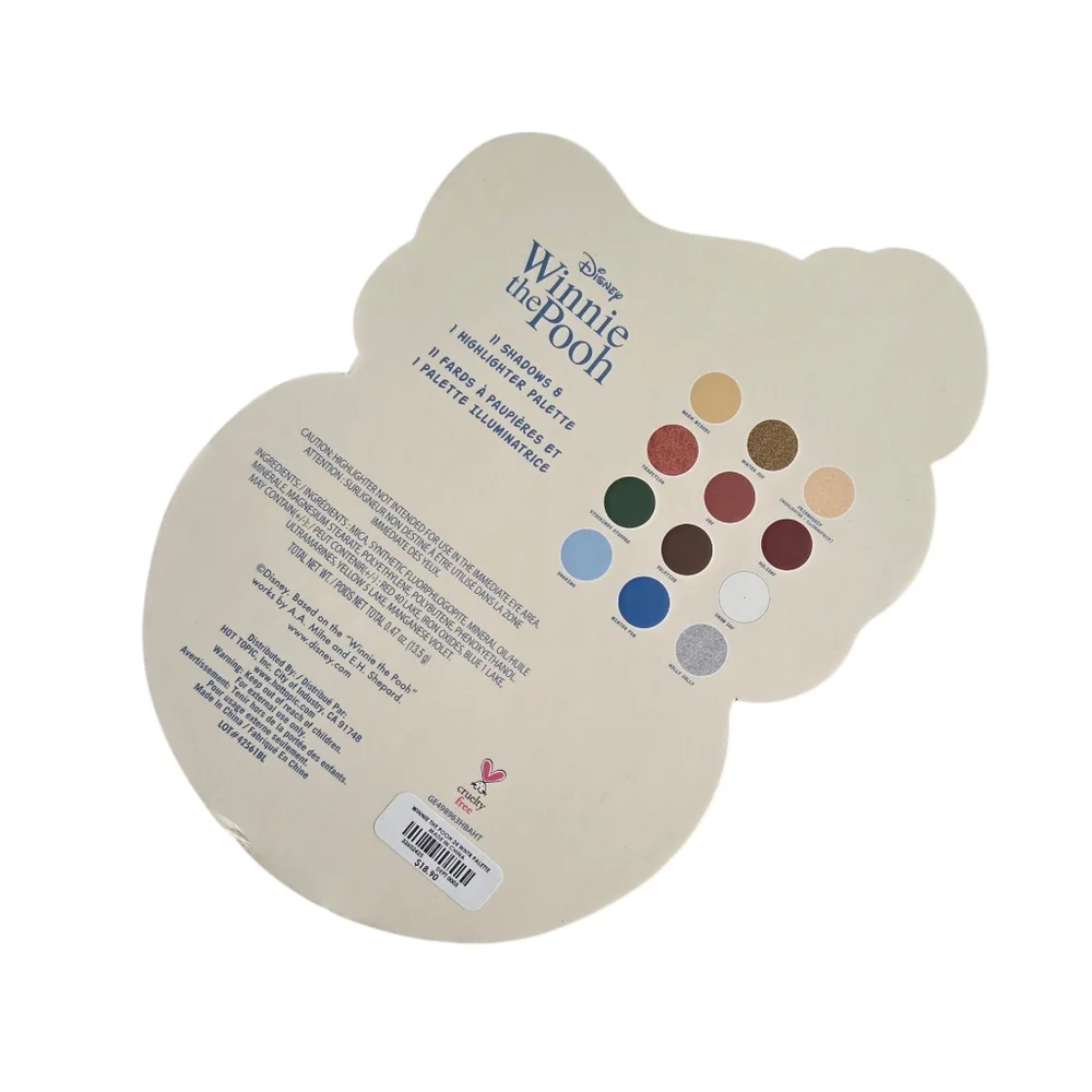 Kara Beauty Disney Winnie The Pooh Holiday Eyeshadow & Highlighter Palett